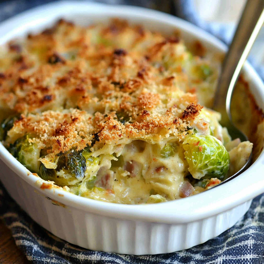 The Best Brussels Sprouts Casserole