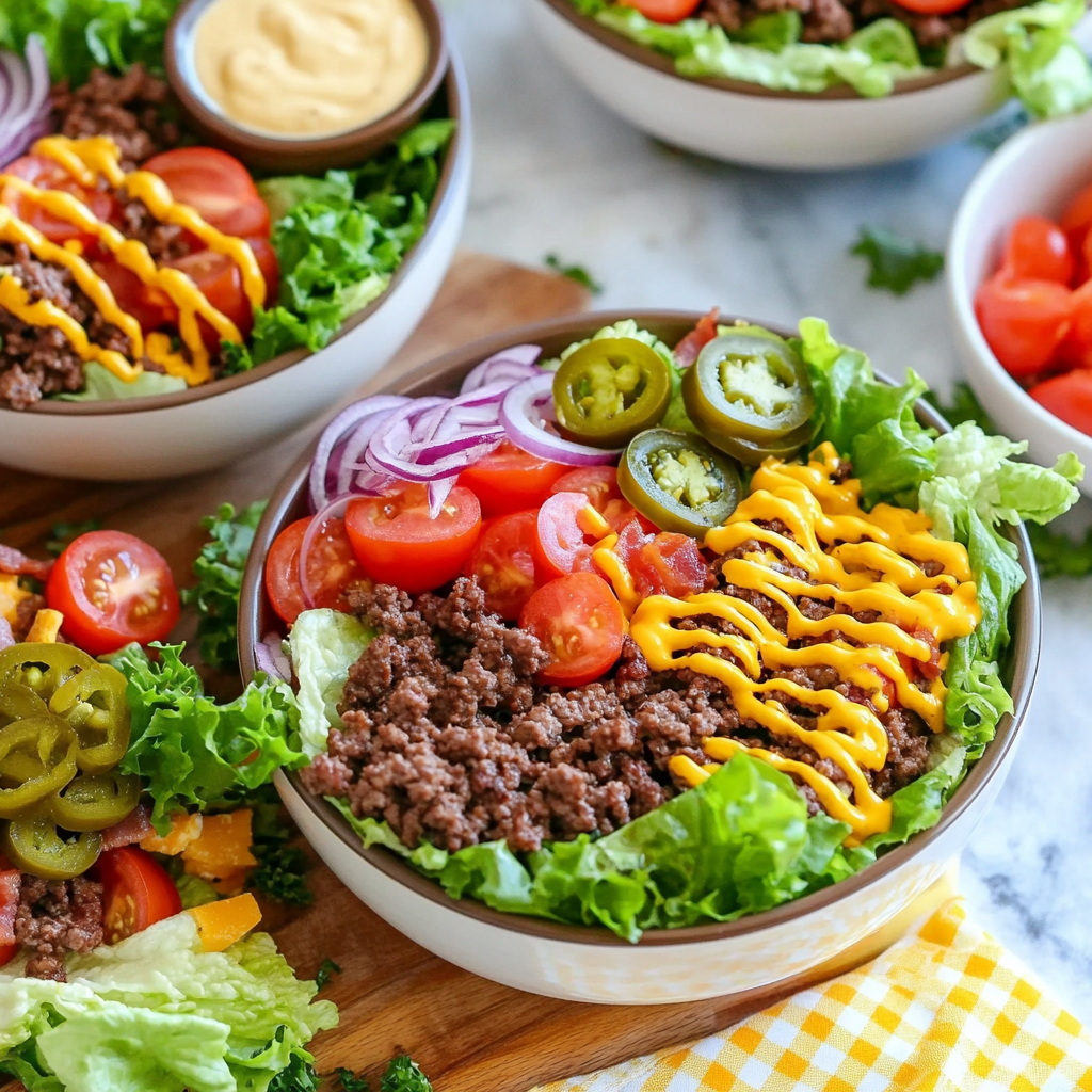 Cheeseburger Bowls