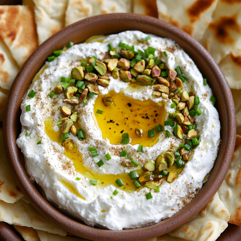 Whipped Feta with Honey Dip