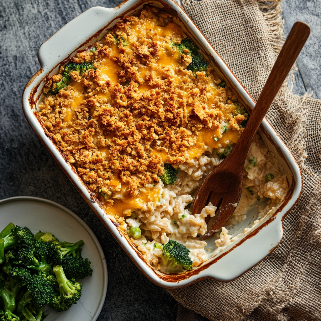 chicken broccoli rice casserole