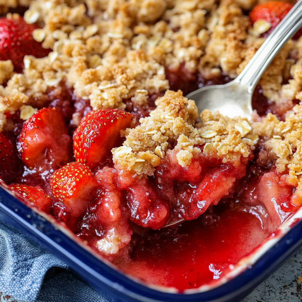 Strawberry Crisp Recipe