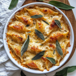 Pumpkin & Gouda Stuffed Shells With Brown Butter