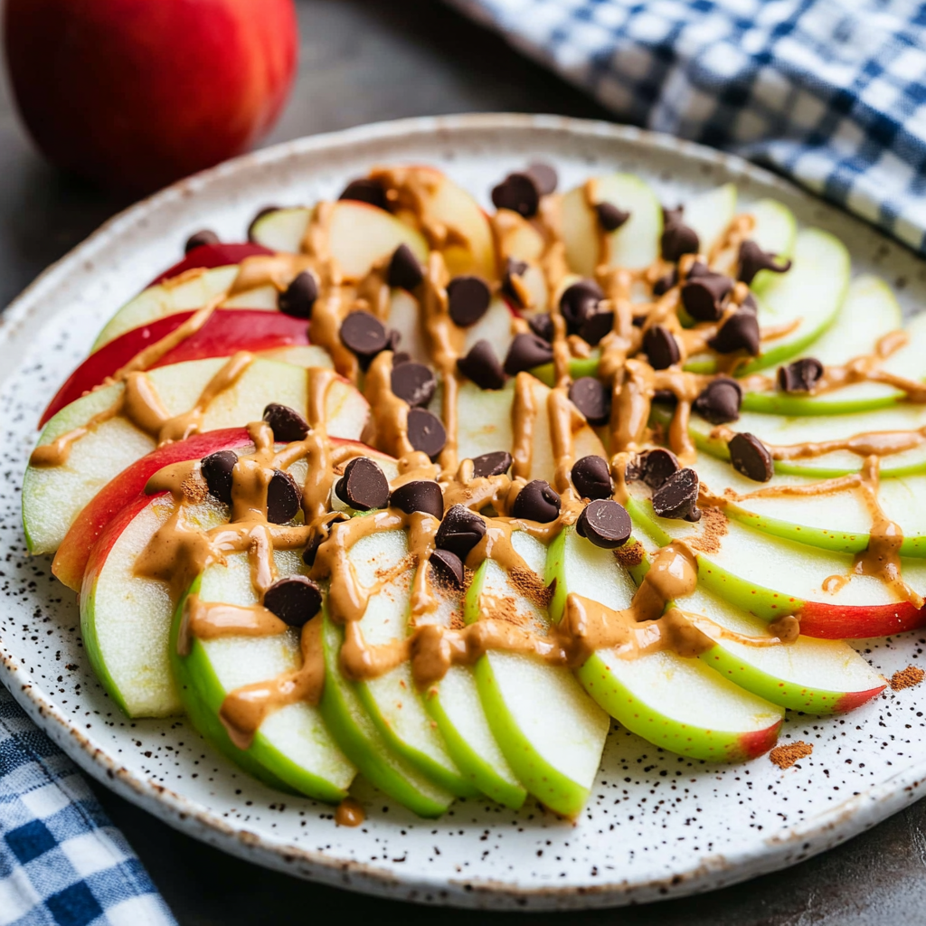 apple nachos