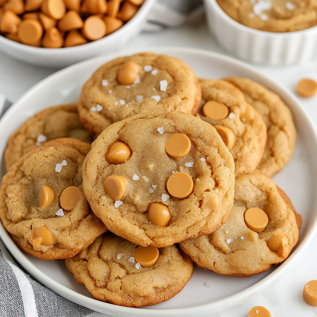 Salted Butterscotch Cookies