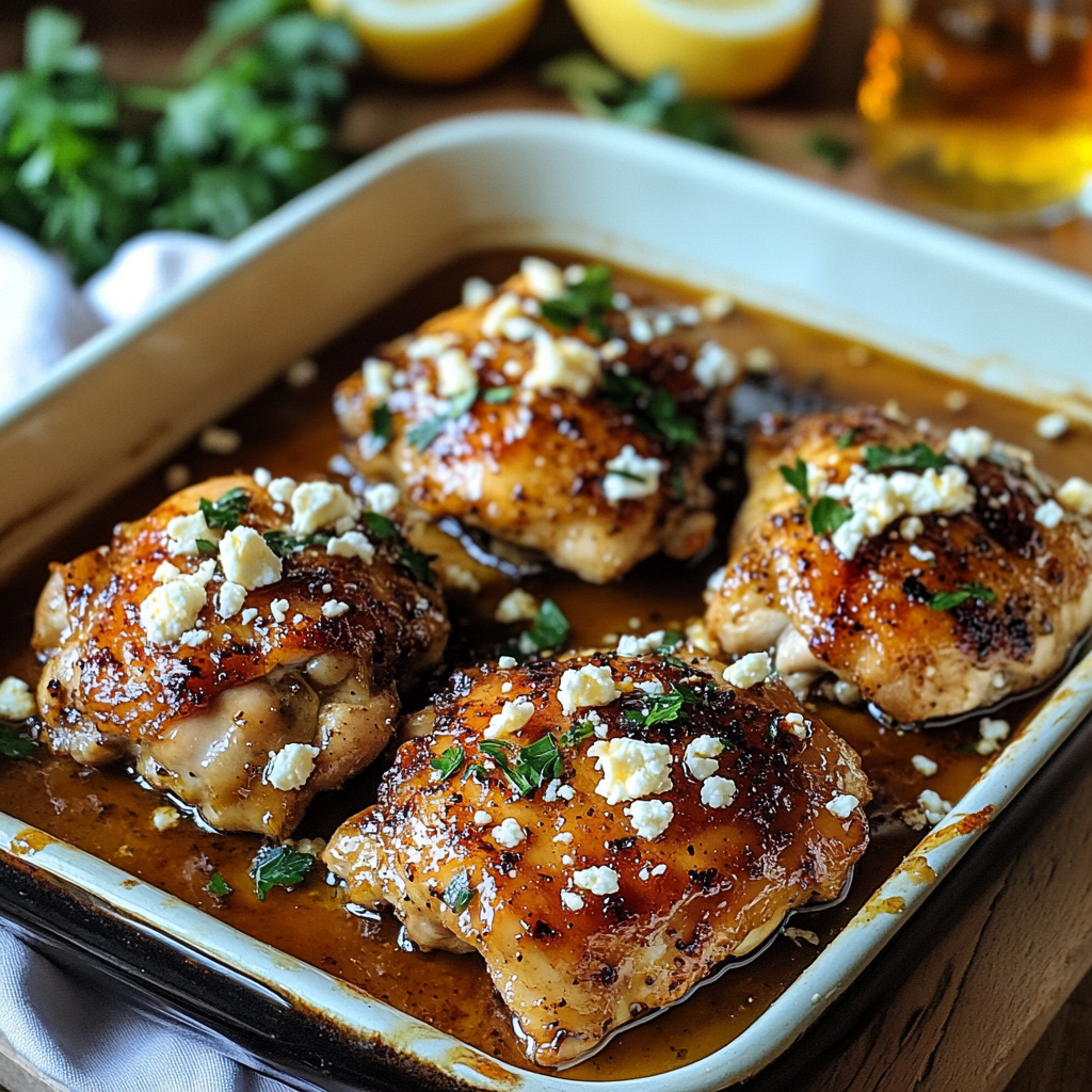Hot Honey Feta Chicken
