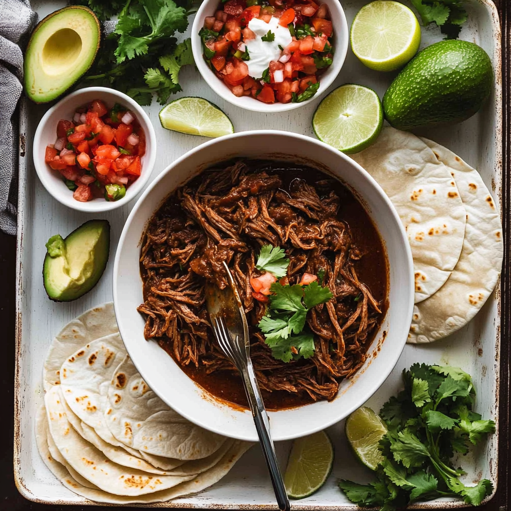 Mexican Shredded Beef (and Tacos)