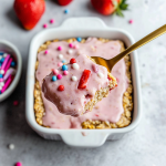 Strawberry Pop Tart Protein Baked Oats
